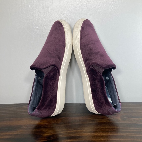 Skechers Vaso 49933 Burgandy Purple Velvet Casual Memory Foam Slip Ons 9.5 - Picture 12 of 14